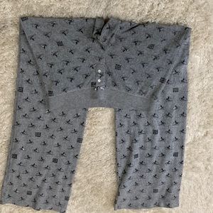 VICTORIA SECERT FLEECE BOTTOMS